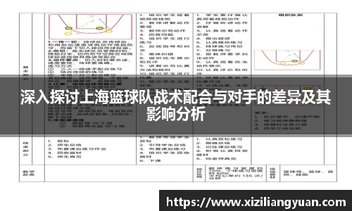 深入探讨上海篮球队战术配合与对手的差异及其影响分析